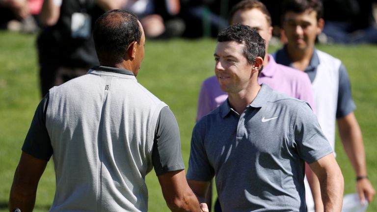 PACIFIC PALISADES, CA - FEBRUARY 15:  during the first round of the Genesis Open at Riviera Country Club on February 15, 2018 in Pacific Palisades, California. (Photo by Christian Petersen/Getty Images)