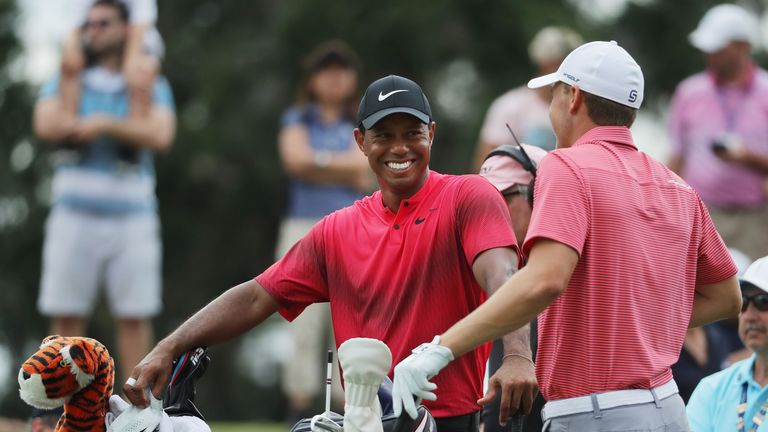 during the final round of THE PLAYERS Championship on the Stadium Course at TPC Sawgrass on May 13, 2018 in Ponte Vedra Beach, Florida.