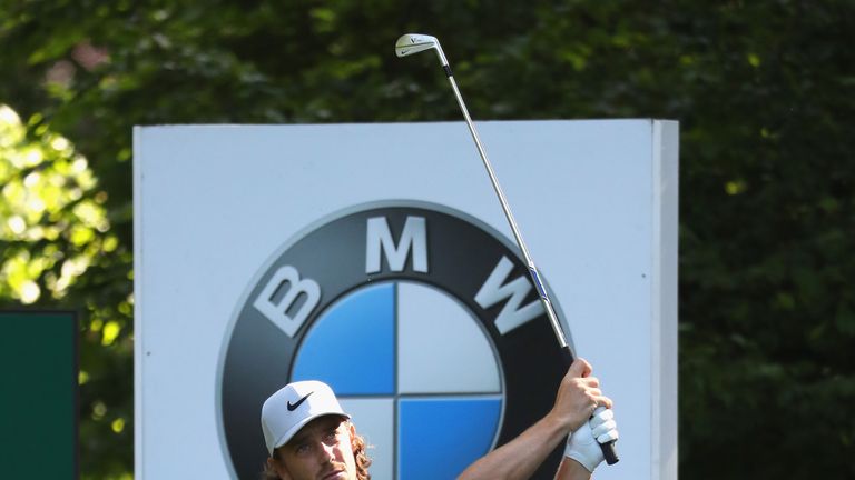 during the BMW PGA Championship Pro-AM at Wentworth on May 24, 2017 in Virginia Water, England.