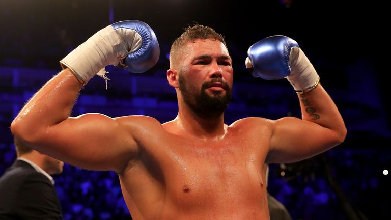  during Heavyweight fight between Tony Bellew and David Haye at The O2 Arena on May 5, 2018 in London, England.