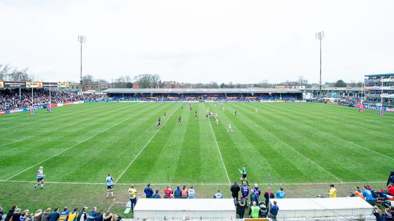 A general view of Wakefield's Mobile Rocket Stadium