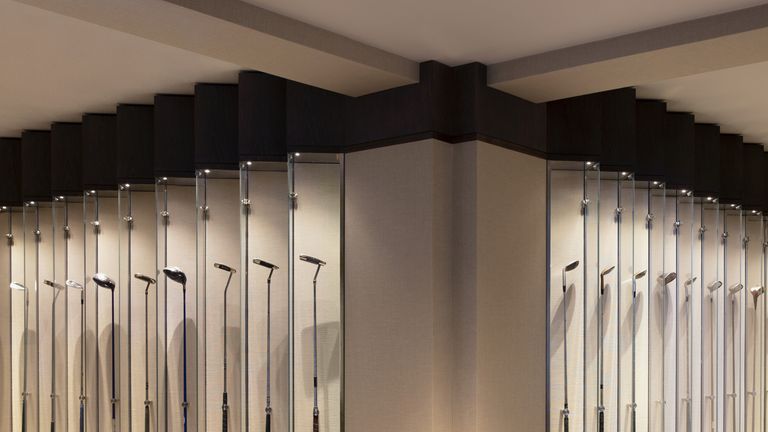 The 'Wall of Fame' at Wentworth Club