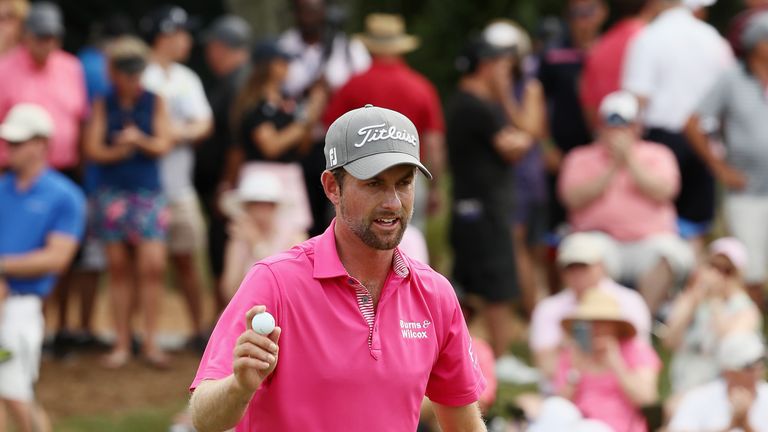 during the final round of THE PLAYERS Championship on the Stadium Course at TPC Sawgrass on May 13, 2018 in Ponte Vedra Beach, Florida.