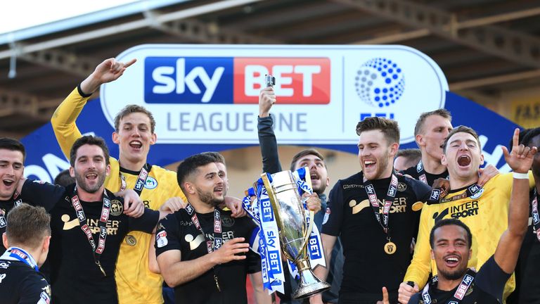  during the Sky Bet League One match between Doncaster Rovers and Wigan Athletic at Keepmoat Stadium on May 5, 2018 in Doncaster, England.