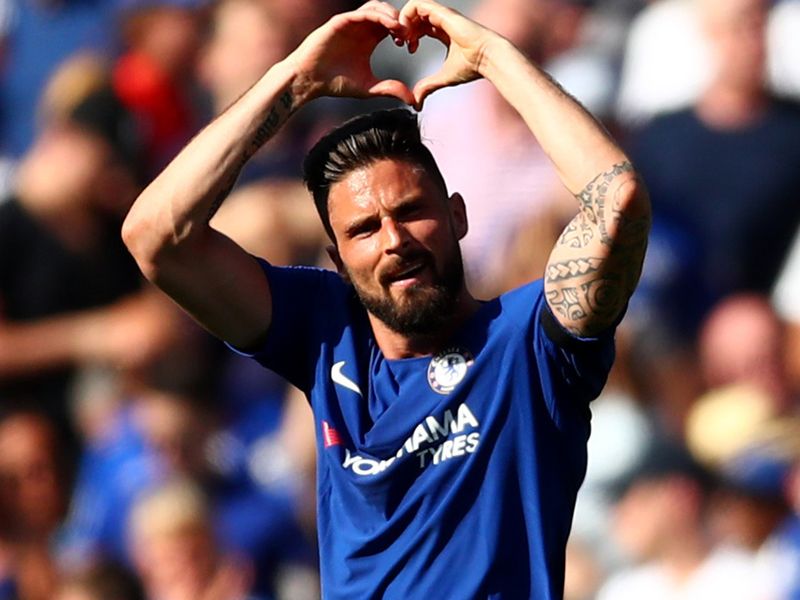Chelsea 1-0 Liverpool: Olivier Giroud keeps Blues' top-four hopes