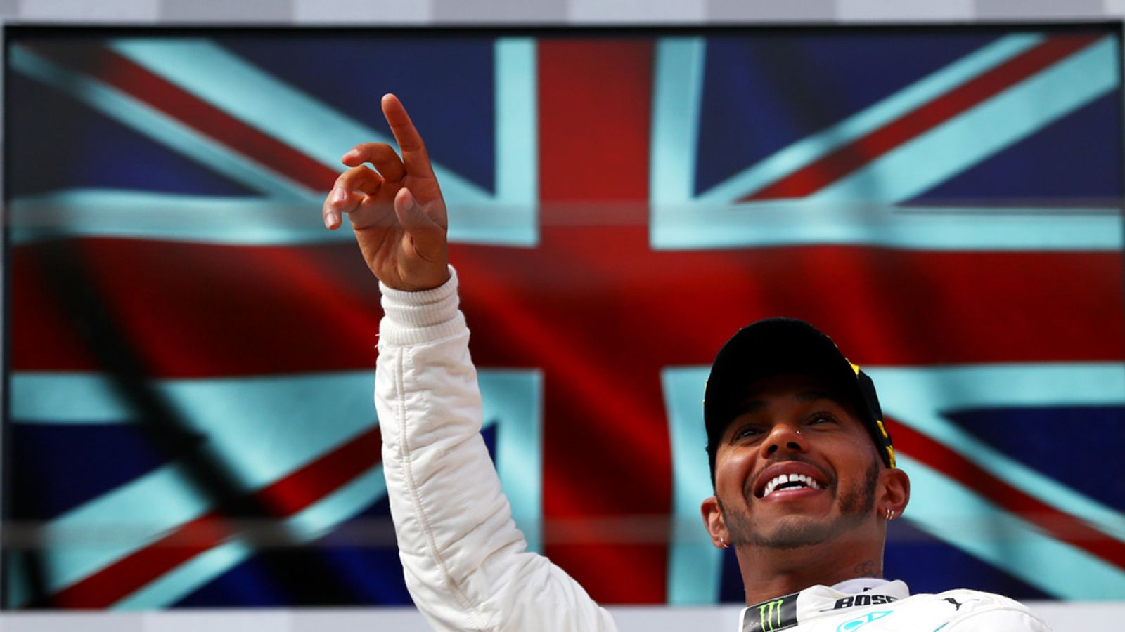 Lewis Hamilton revels in England's World Cup win and his victory in