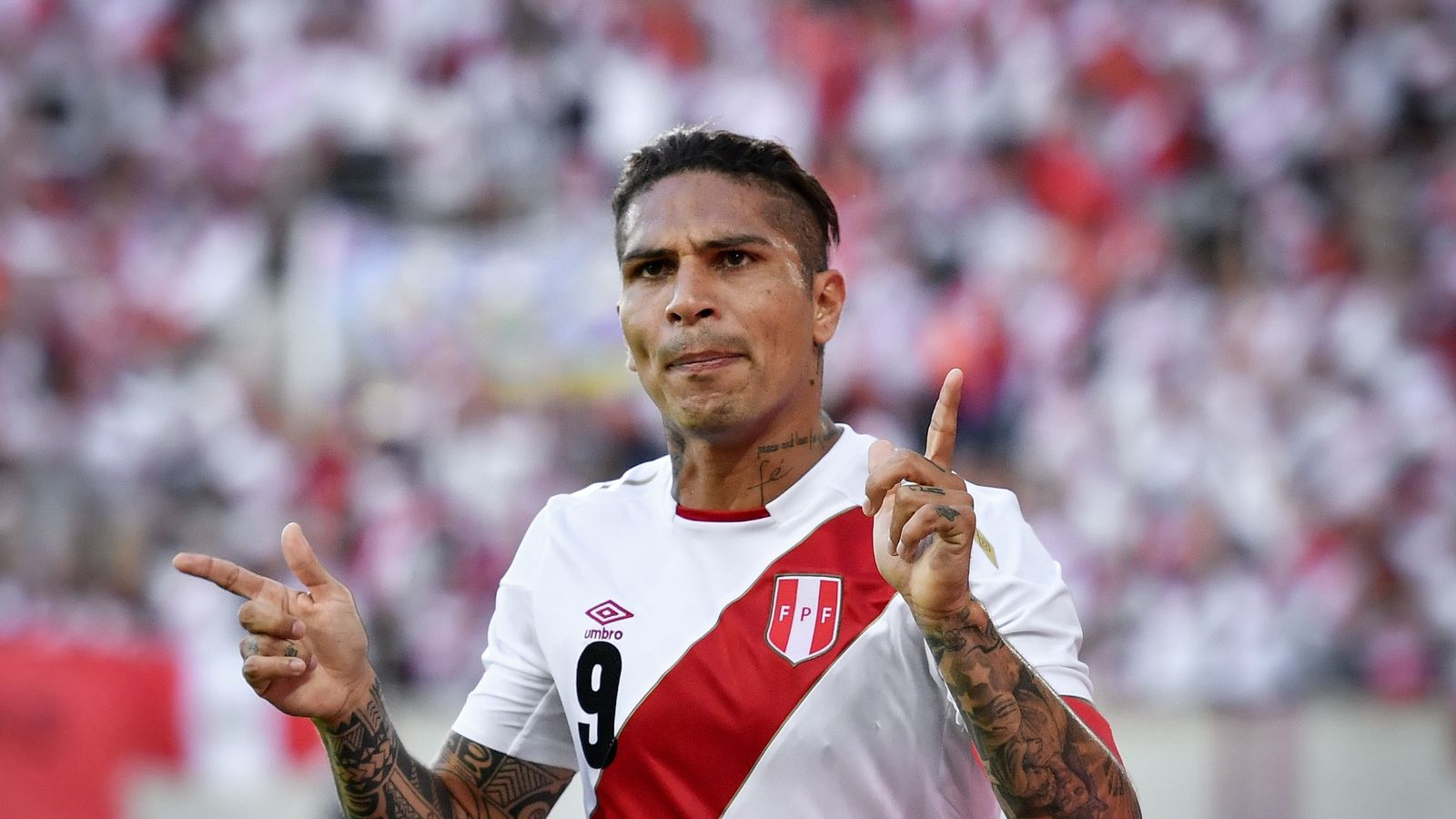 Paolo Guerrero The 34yearold striker set to captain Peru at World