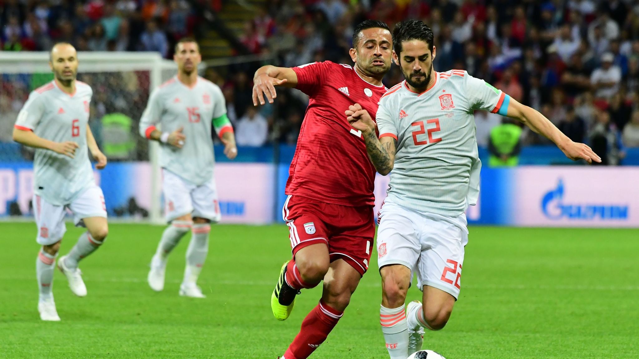 Iran 0 1 Spain Match Report & Highlights