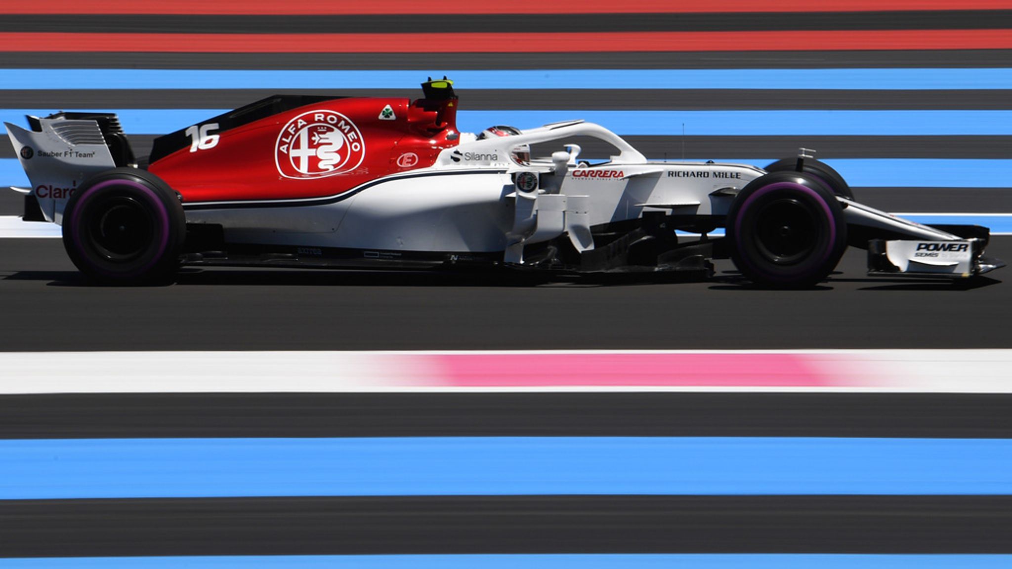 Charles Leclerc (Alfa Romeo Sauber) au Grand Prix de France 2018 de F1.