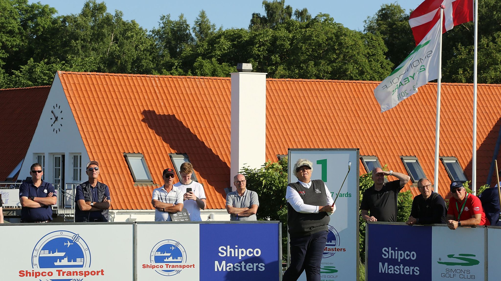 Dame Laura Davies cards sixover 78 on historic day in Denmark Golf
