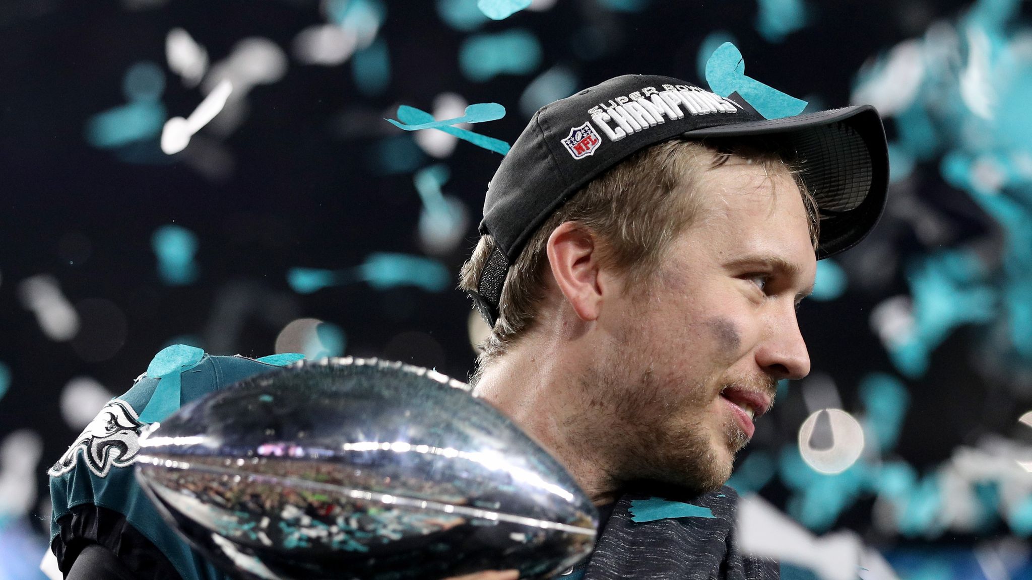 Philadelphia Eagles' Super Bowl rings have 219 diamonds, 17 green