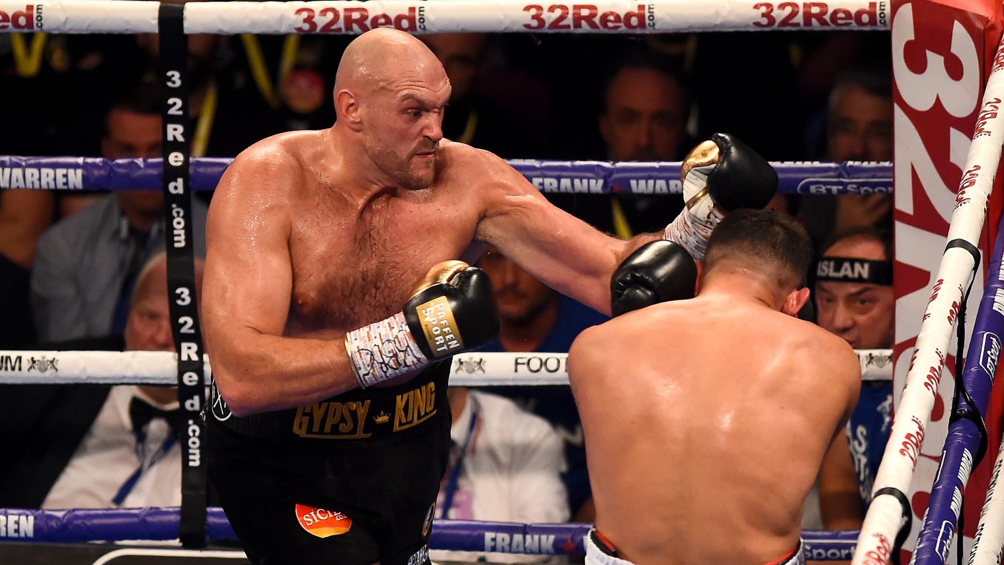 tyson fury felt nervous  comeback fight  disappointed  sefer