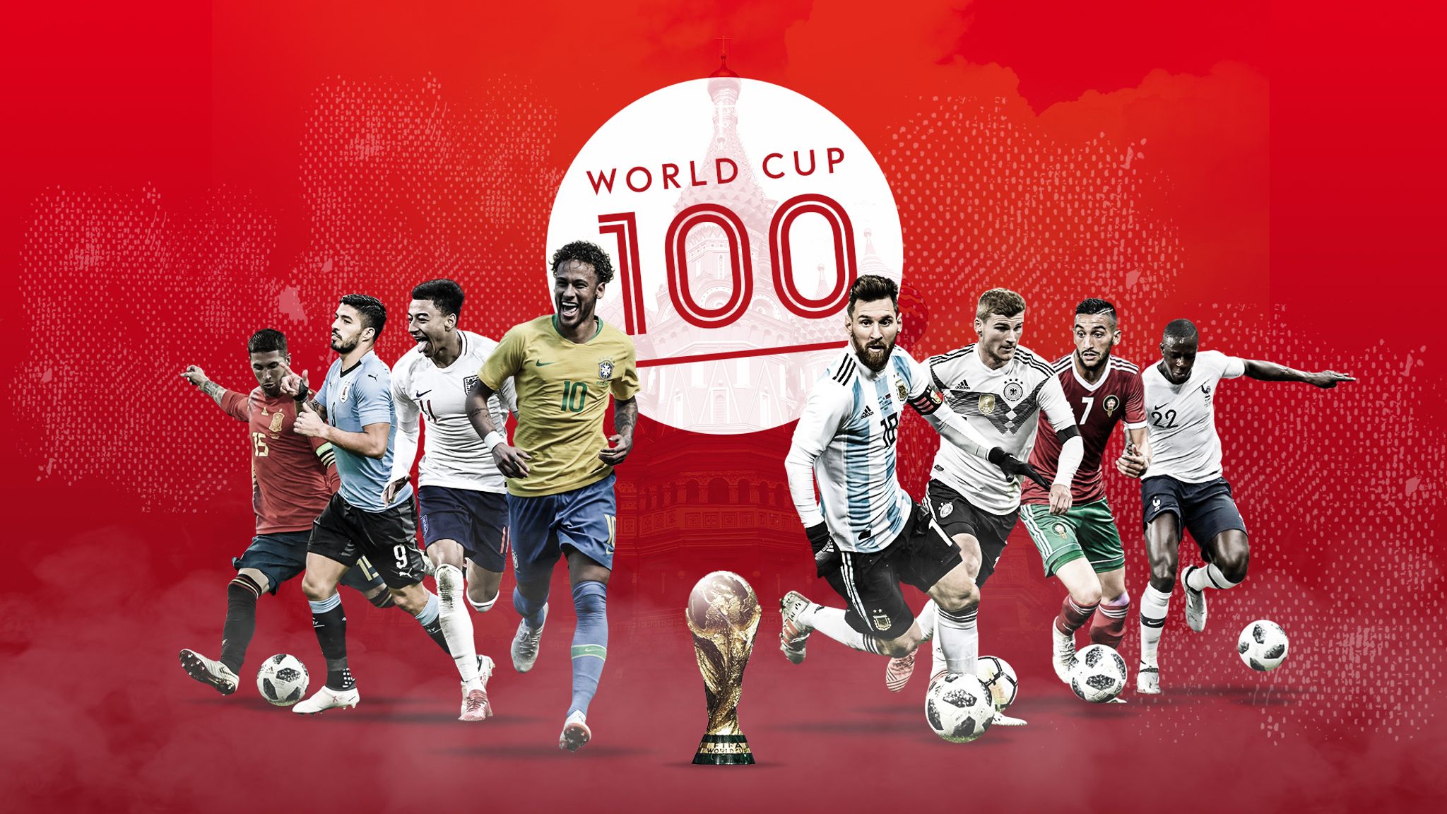 The World Cup 100 Superstars Young Guns Wildcards And More Football News Sky Sports