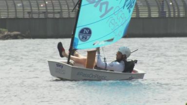 Jamie's crash course in sailing