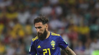 Image of Sweden's Jimmy Durmaz has been subjected to racist online abuse 