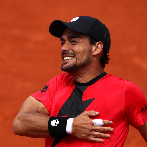 Fognini edges Edmund in five