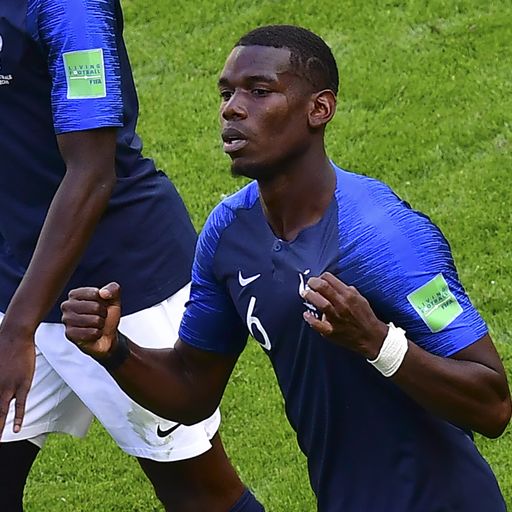 Pogba helps France to win