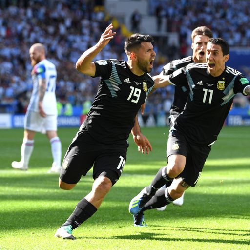 Argentina 1-1 Iceland - report