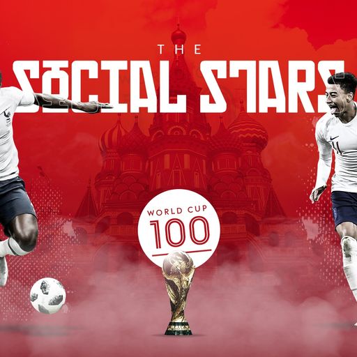 World Cup 100: Social stars
