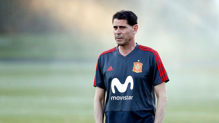 Fernando Hierro during the Spain Training Session ahead of the FIFA World Cup Russia 2018 on June 13, 2018 in Krasnodar, Russia.
