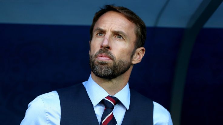 Gareth Southgate during the 2018 FIFA World Cup Russia group G match between England and Belgium at Kaliningrad Stadium on June 28, 2018 in Kaliningrad, Russia.