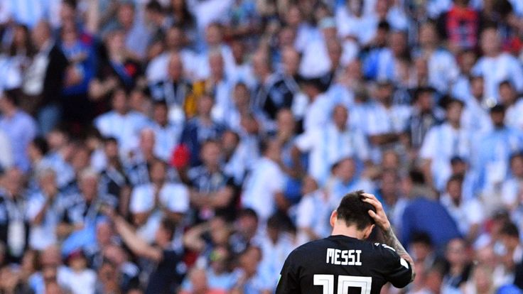 Lionel Messi missed a penalty as Argentina were held by Iceland in the World Cup