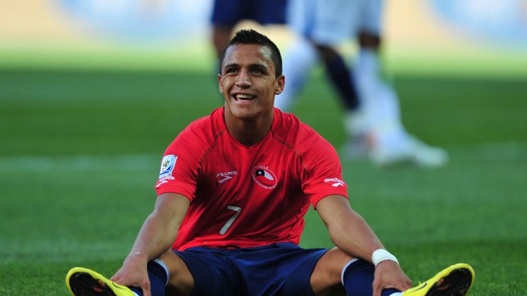 Alexis Sanchez was part of Bielsa's Chile squad at the 2010 World Cup