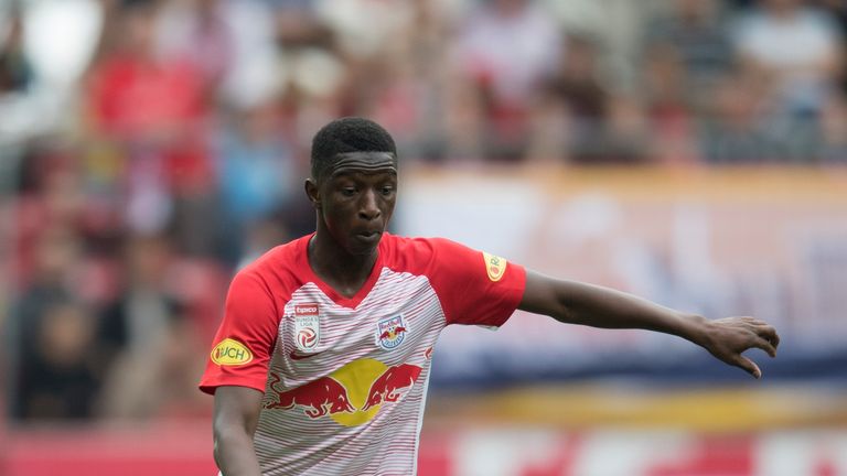 Amadou Haidara of Red Bull Salzburg