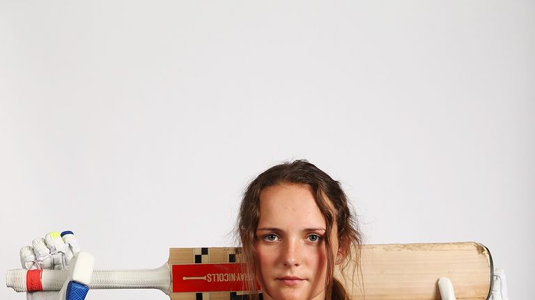 XXXX poses during a New Zealand Women's T20 headshots session at the Langham Hotel on February 21, 2017 in Melbourne, Australia.