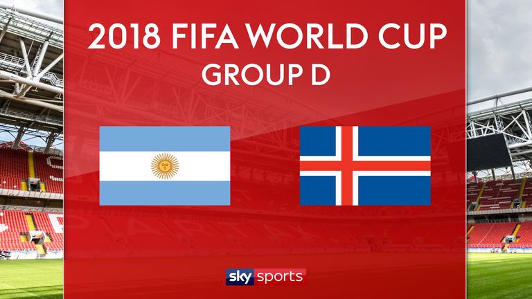 2018 FIFA World Cup, Group D - Argentina v Iceland