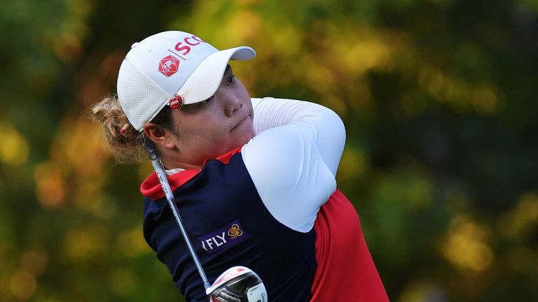 Thailand's Ariya Jutanugarn at the Women's US Open