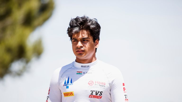 Arjun Maini has explained his radio rant following the F2 Sprint Race in France
