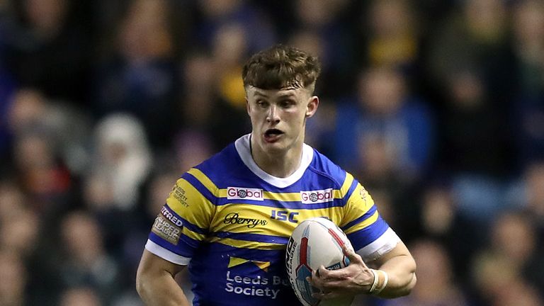 Ash Handley has started the Rhinos' last 15 matches at centre in the absence of Liam Sutcliffe