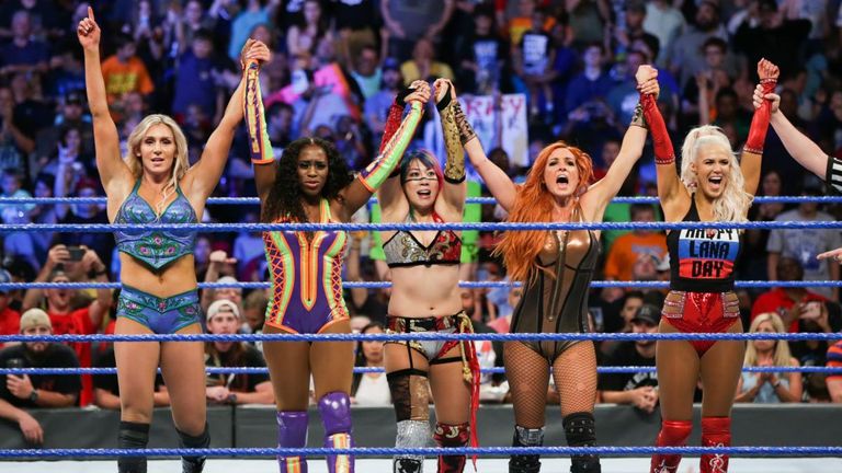 The SmackDown women presented a united front on the final episode before Money In The Bank
