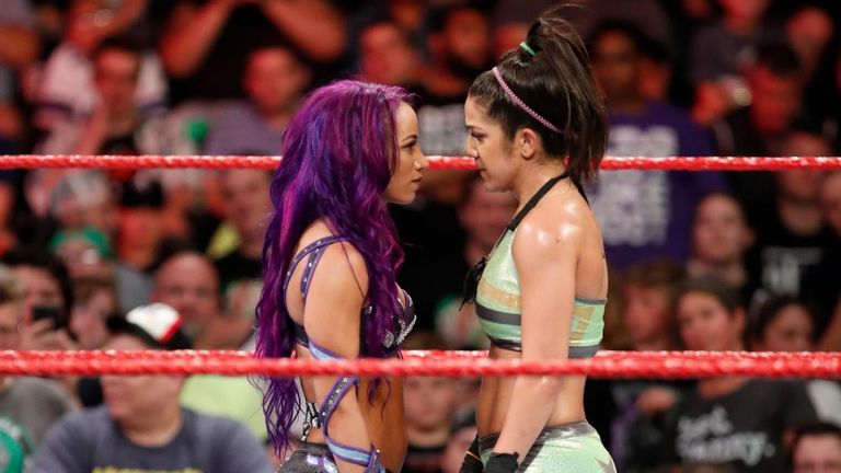 The friendship between Bayley and Sasha Banks appears to be over