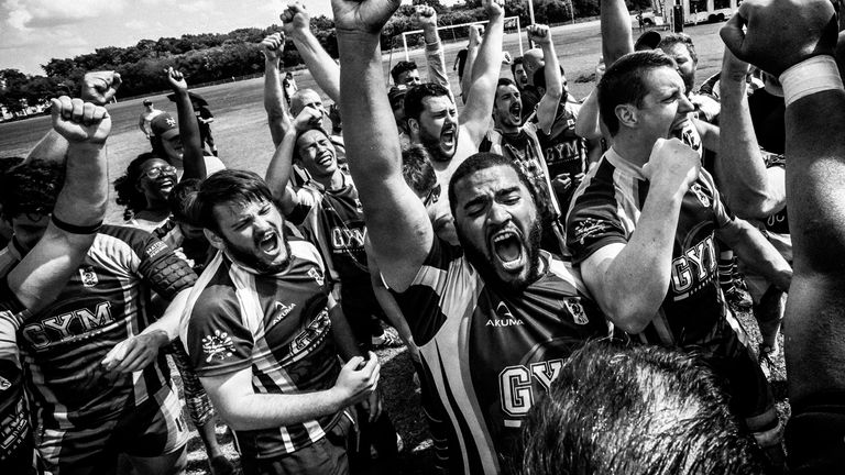 Bingham Cup exhibition photos 'Rugby Is My Pride' (photo by Giovanni Capriotti)