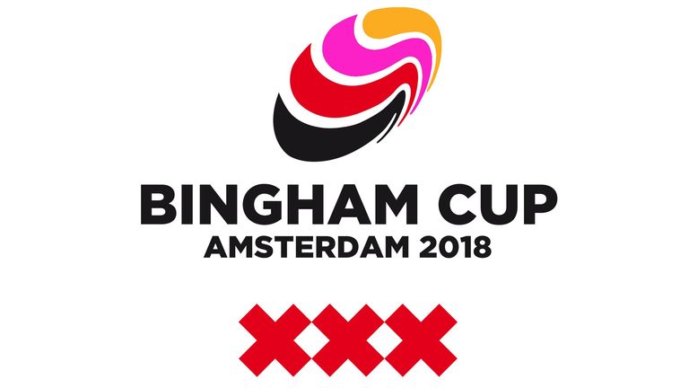 Bingham Cup Amsterdam 2018 logo