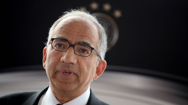 Carlos Cordeiro attends the official reception for the United States Soccer Federation at KoelnSky Lounge on June 10, 2015 in Cologne, Germany.