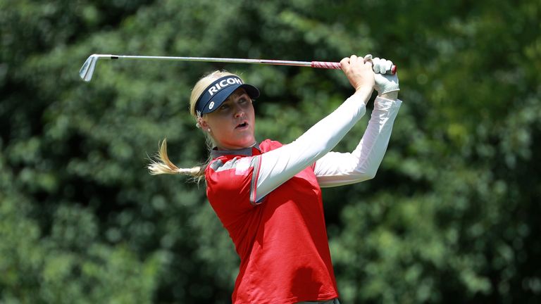 KILDEER, IL - JUNE 28:  during the first round of the KPMG Women's PGA Championship at Kemper Lakes Golf Club on June 28, 2018 in Kildeer, Illinois.  (Photo by Scott Halleran/Getty Images for KPMG)