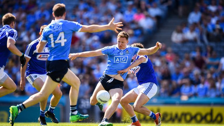 Ciarán Kilkenny of Dublin scores Dublin's goal