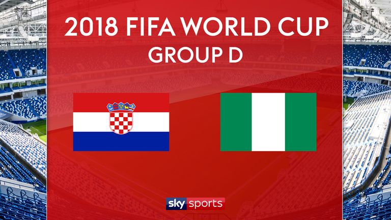 2018 FIFA World Cup, Group D - Croatia v Nigeria