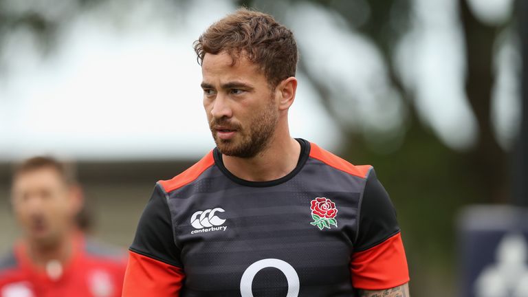 Danny Cipriani trains with England in South Africa