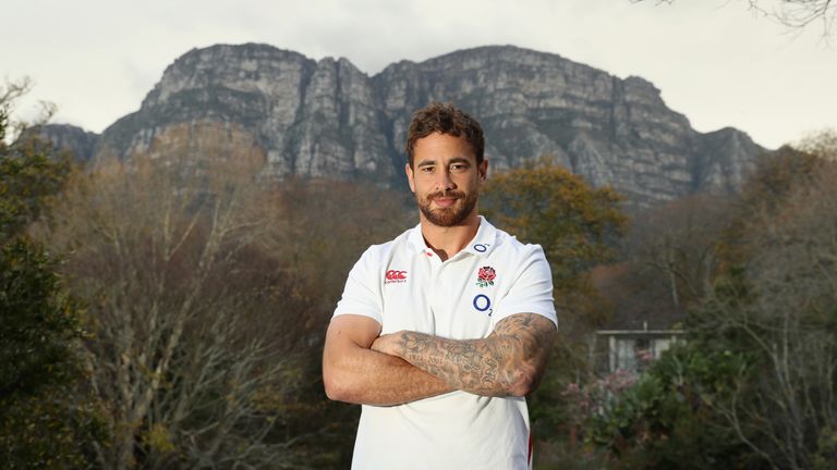 Danny Cipriani during the England media session held at the Vineyard Hotel on June 21, 2018 in Cape Town, South Africa.