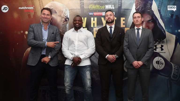 Whyte vs Parker press conference