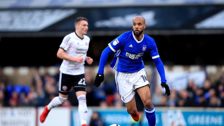 David McGoldrick has left Ipswich 