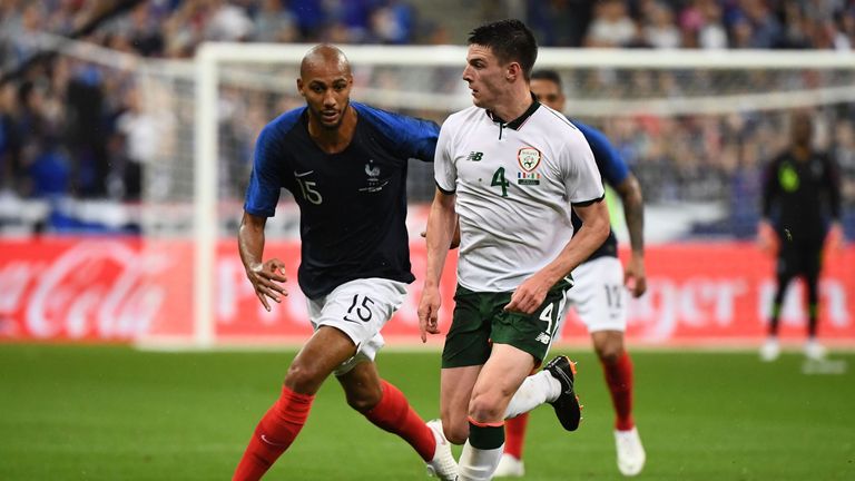 Declan Rice has played down talk of switching from Republic of Ireland to England