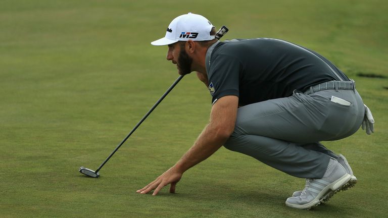 during the second round of the 2018 U.S. Open at Shinnecock Hills Golf Club on June 15, 2018 in Southampton, New York.