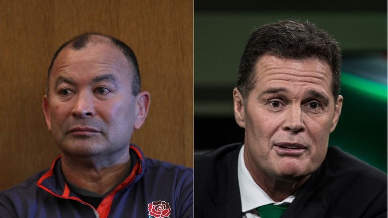 Eddie Jones, Rassie Erasmus