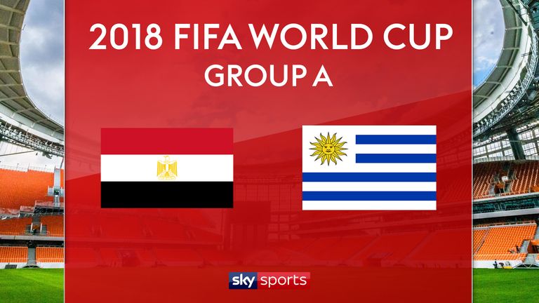 2018 FIFA World Cup, Group A - Egypt v Uruguay