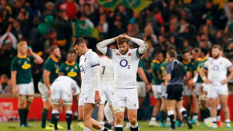 Elliot Daly in the aftermath of England's fifth successive Test defeat